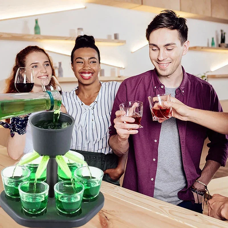 6 Shot Glass Dispenser