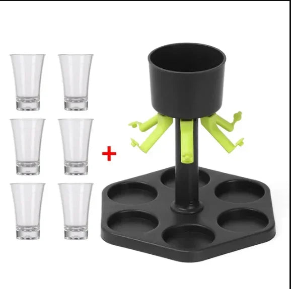 6 Shot Glass Dispenser