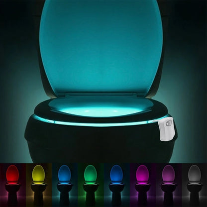 PIR Motion Sensor Toilet Night Light