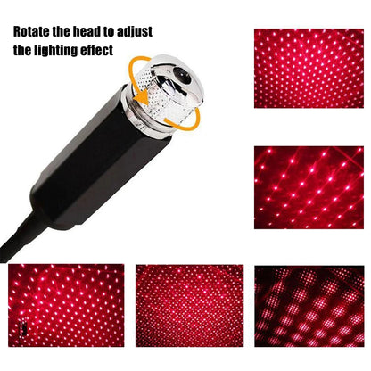 LED Car Roof Star Night Light Projector