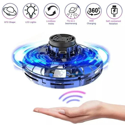 Flying LED UFO Spinner
